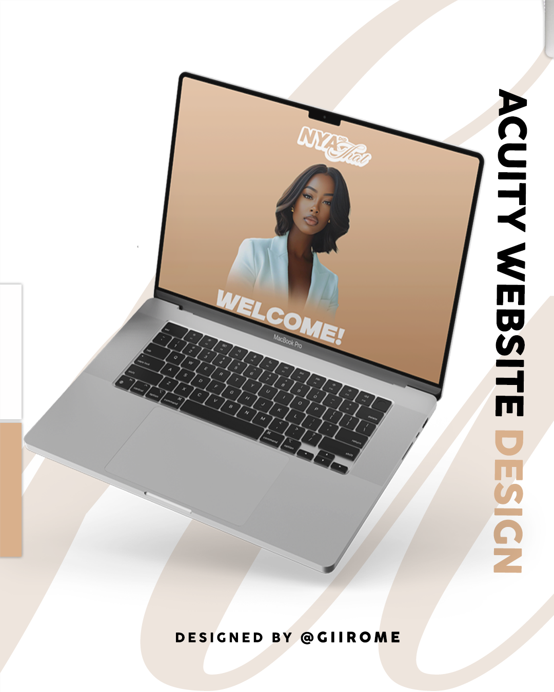 website landing page