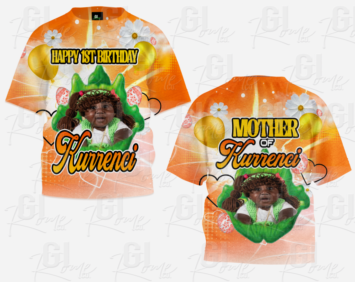 CUSTOM 3D ALL OVER SHIRT FRONT AND BACK