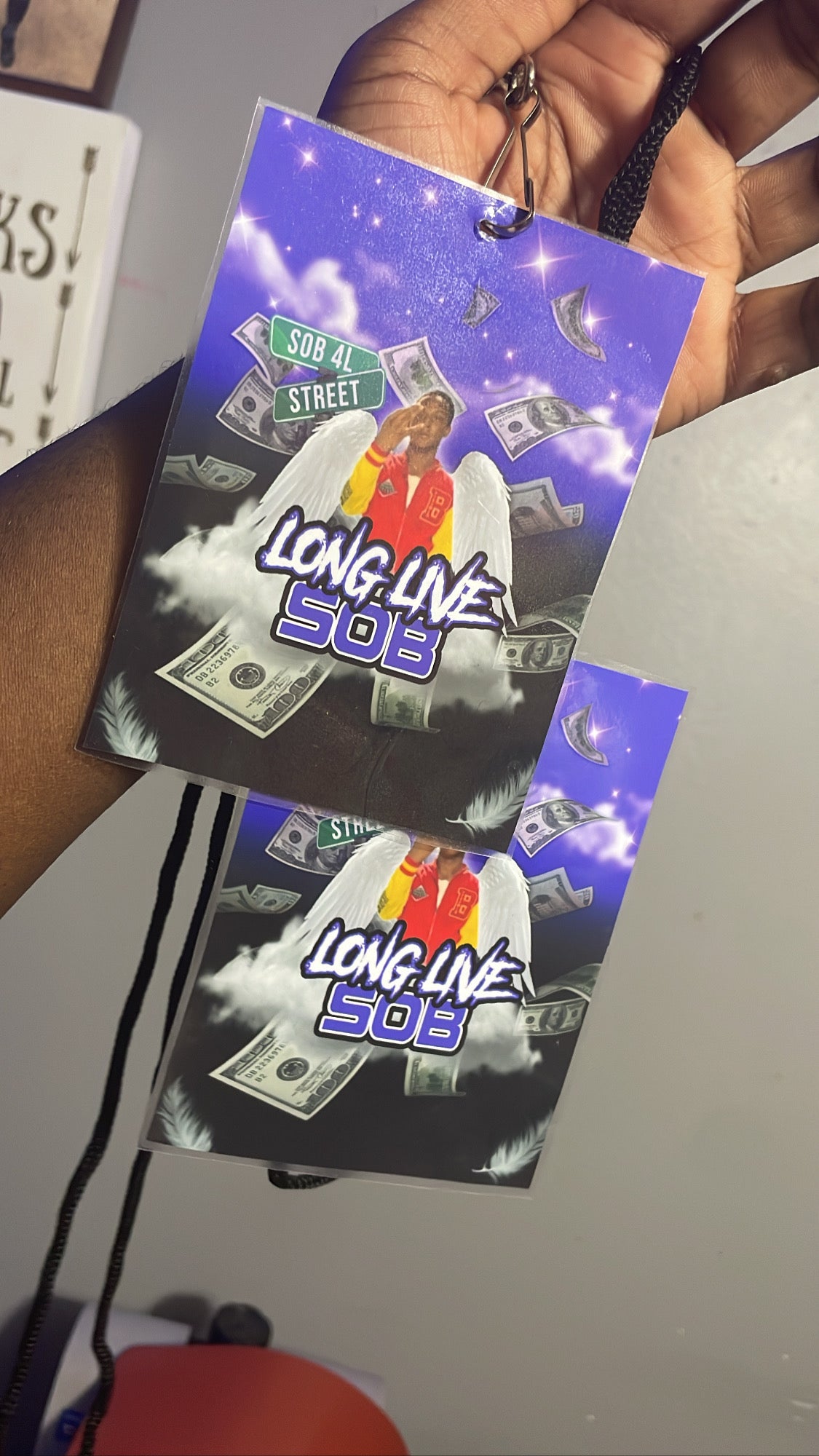Memorial lanyard